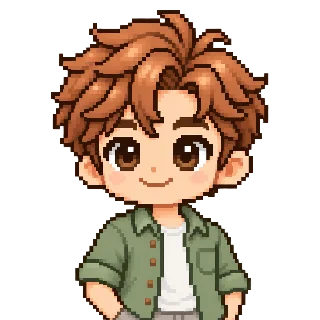 Pixel character